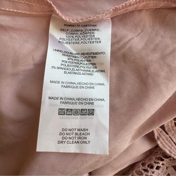 BHLDN Rosaline Mauve Lace Dress Medium NWOT Anthropologie Wedding Guest Cocktail - Picture 7 of 14